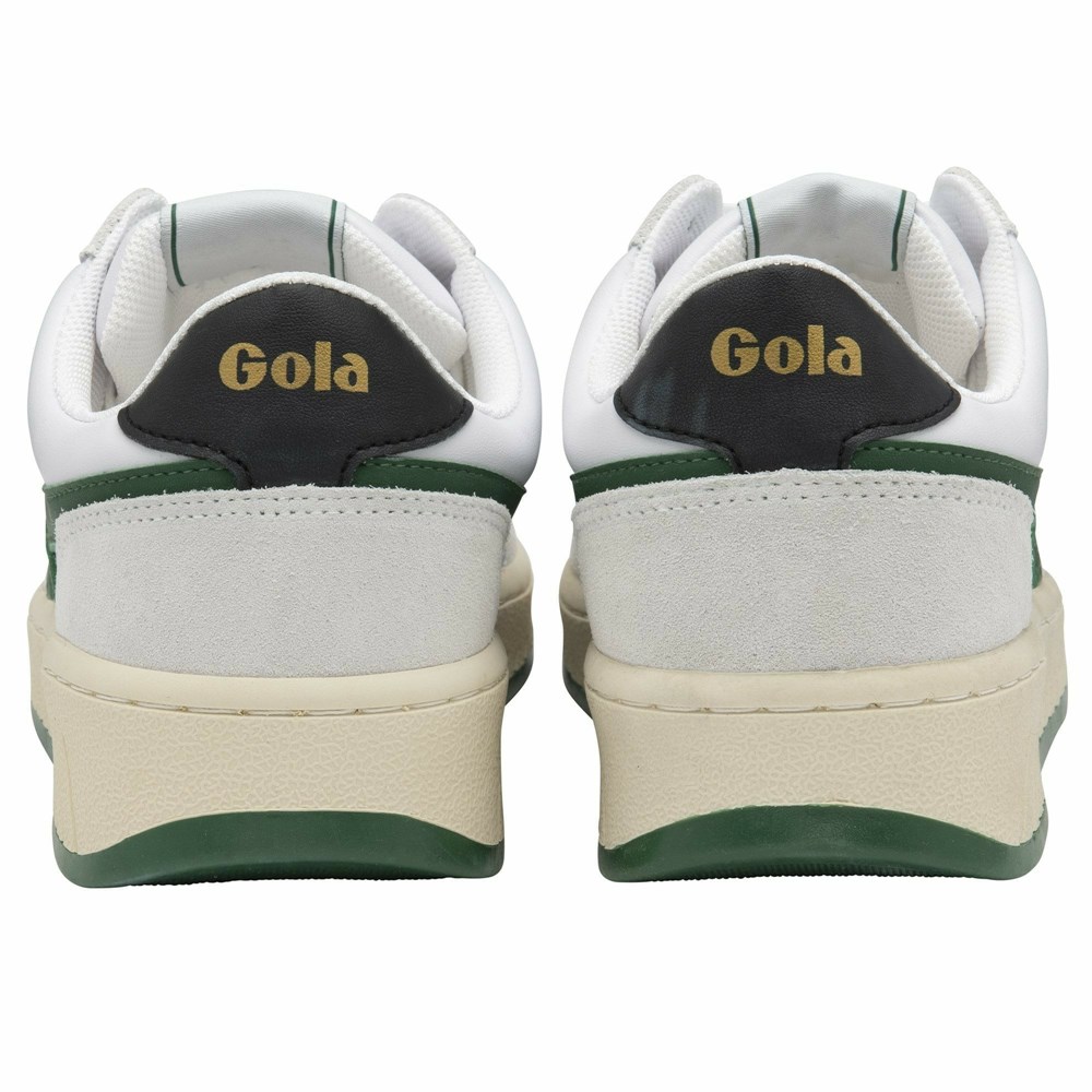 Gola Classics Superslam Men Sneakers White / Dark Green / Black | GJBARV283