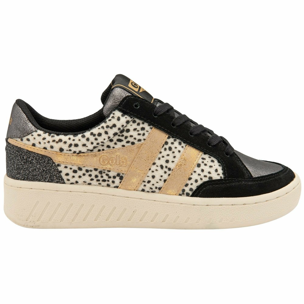 Gola Classics Superslam Women Sneakers Black / Gold | YZJONI035