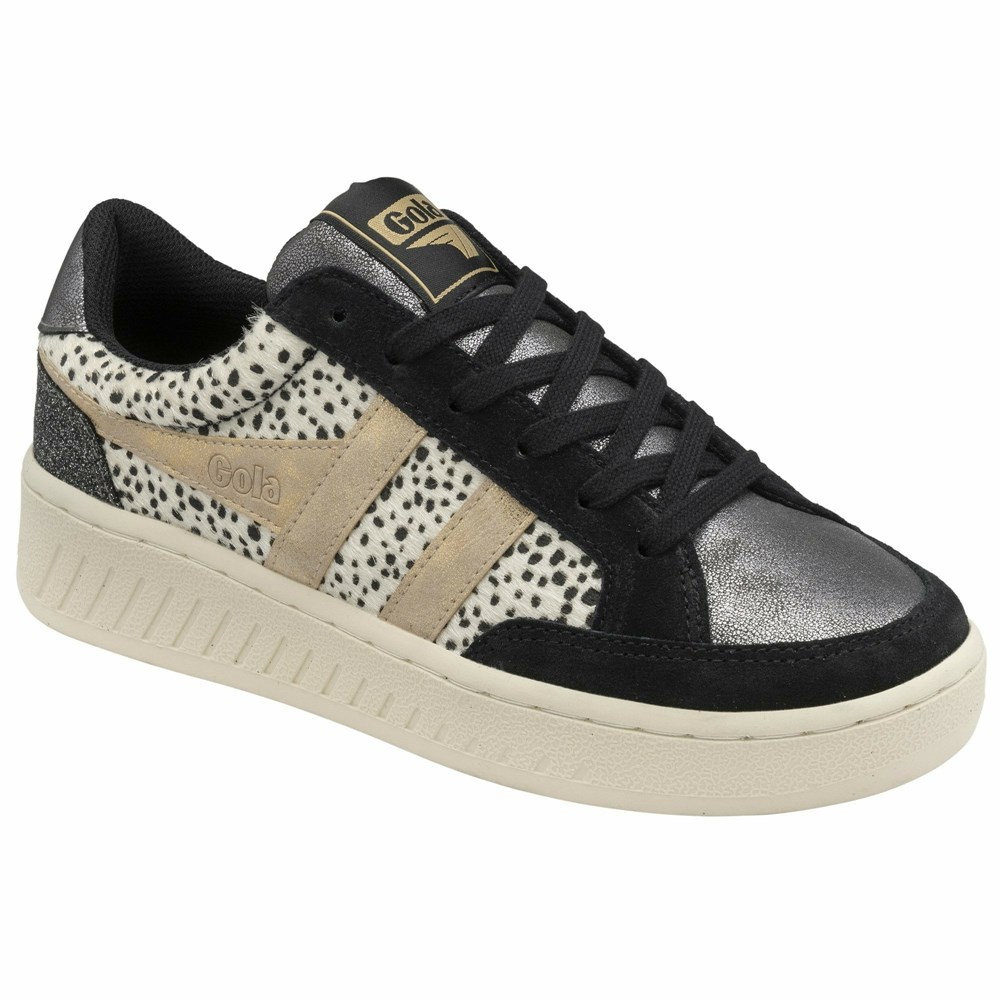 Gola Classics Superslam Women Sneakers Black / Gold | YZJONI035