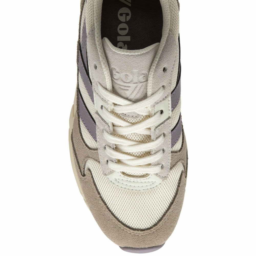 Gola Classics Tempest Women Sneakers White / Grey | WZQVNE961