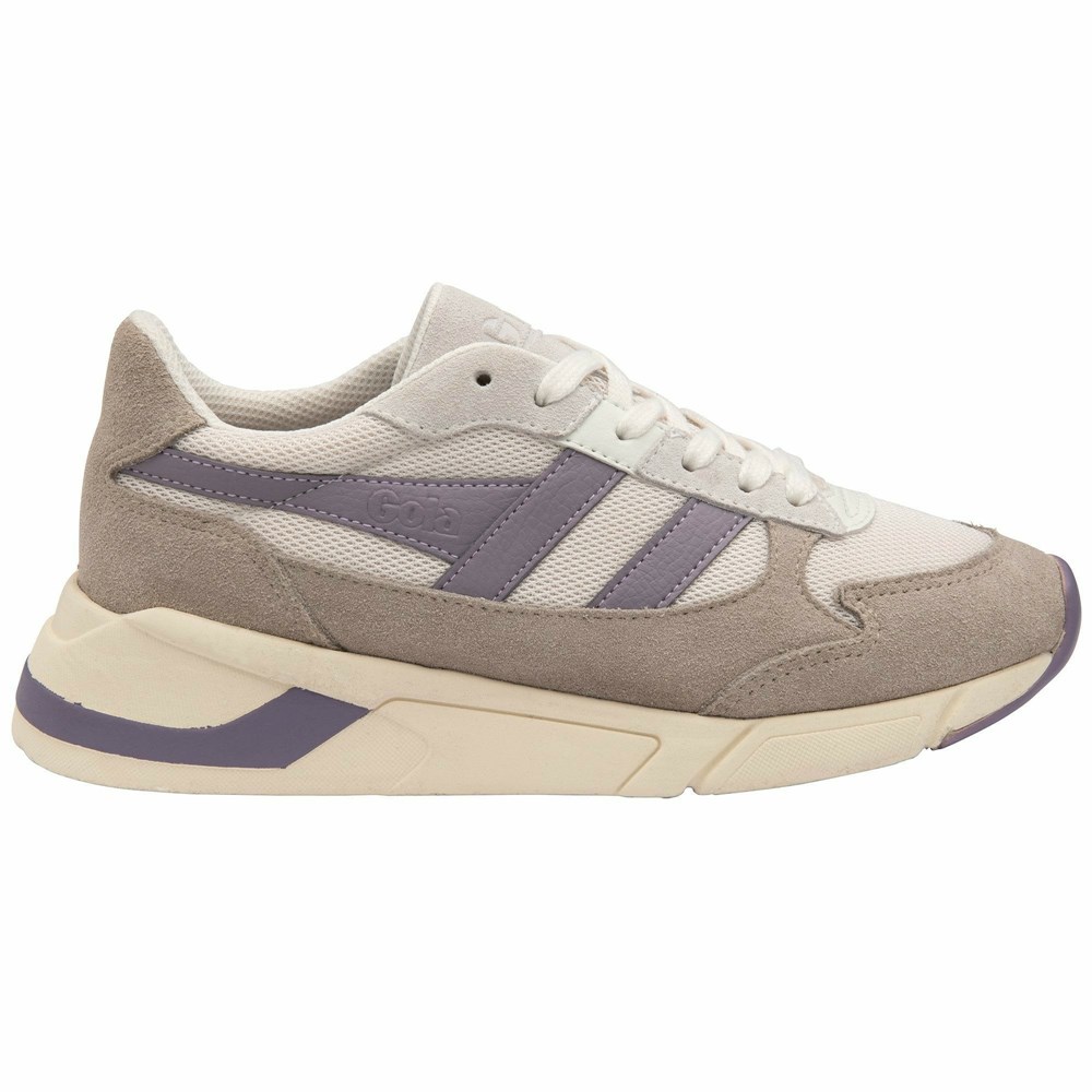 Gola Classics Tempest Women Sneakers White / Grey | WZQVNE961