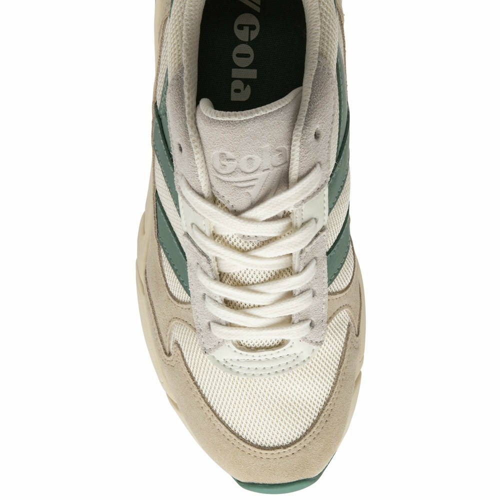 Gola Classics Tempest Women Sneakers White / Brown / Green White | JRGOKM531