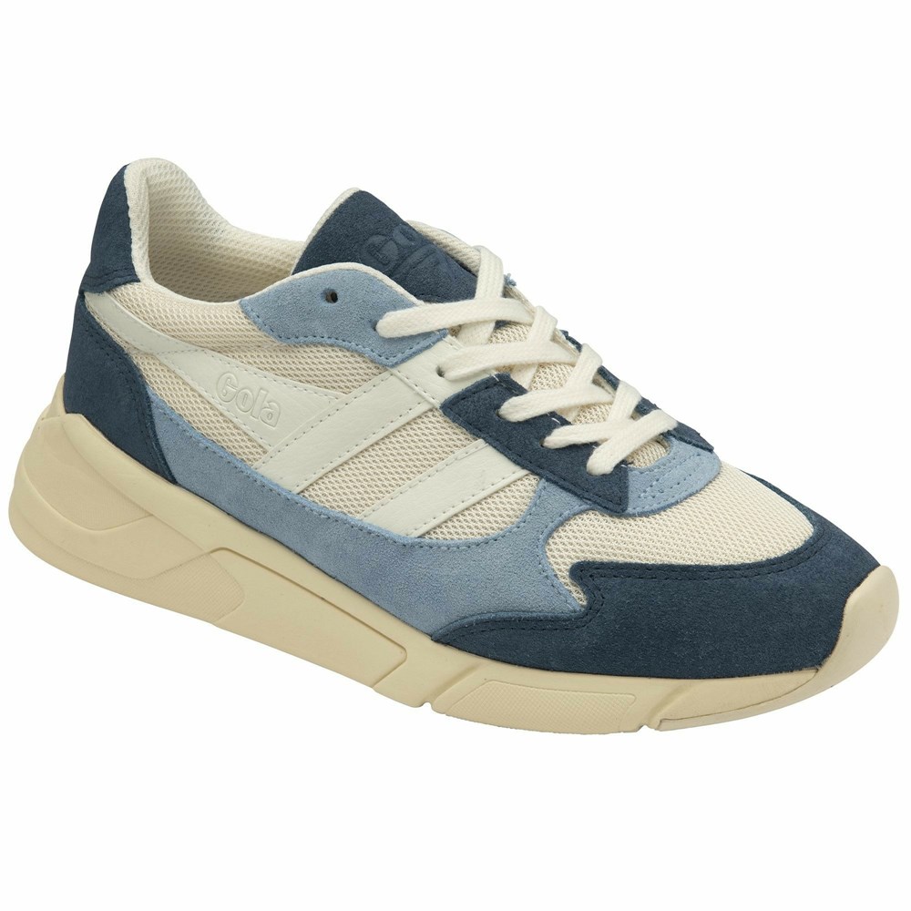 Gola Classics Tempest Women Sneakers White / Blue | XFWVRL176