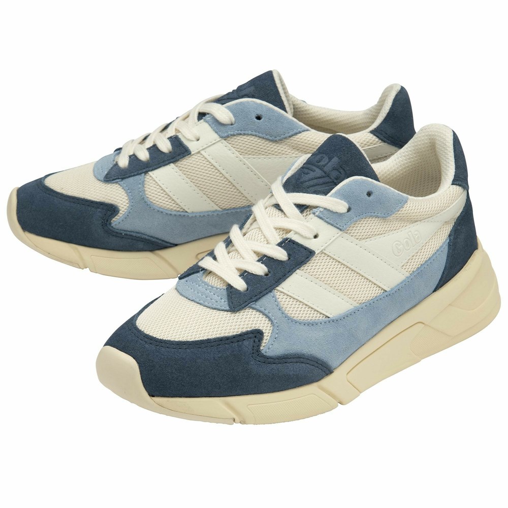 Gola Classics Tempest Women Sneakers White / Blue | XFWVRL176