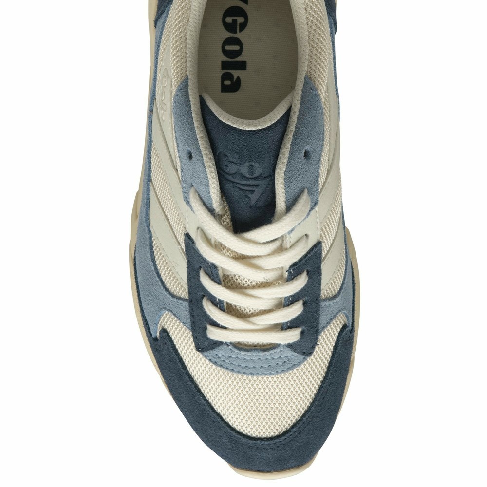 Gola Classics Tempest Women Sneakers White / Blue | XFWVRL176