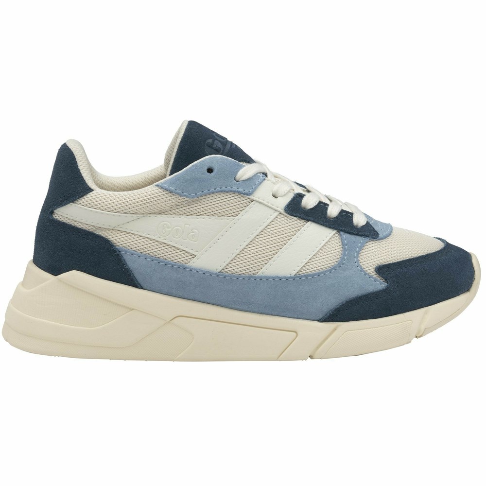 Gola Classics Tempest Women Sneakers White / Blue | XFWVRL176