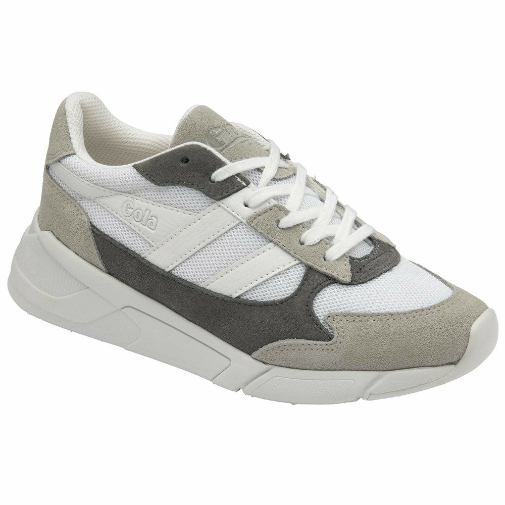 Gola Classics Tempest Women Sneakers White / Light Grey / Grey | OBXKQG081