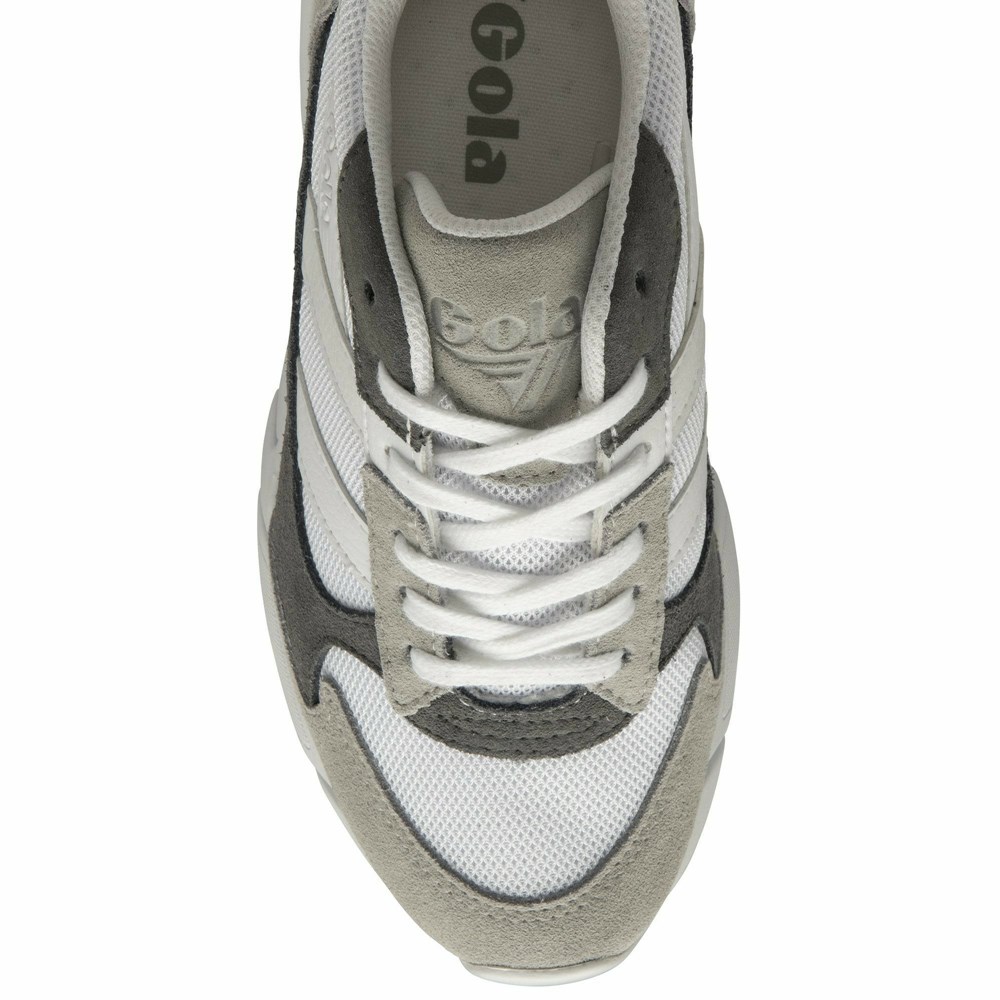 Gola Classics Tempest Women Sneakers White / Light Grey / Grey | OBXKQG081