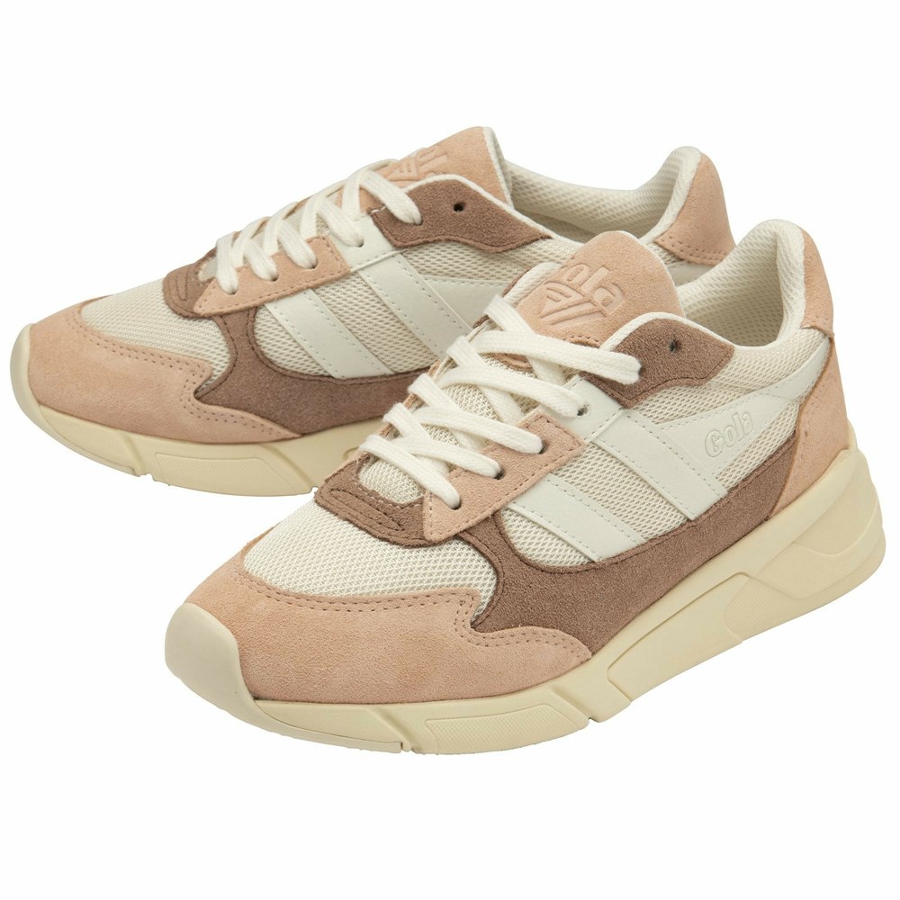 Gola Classics Tempest Women Sneakers White / Pink | JNGOCW475