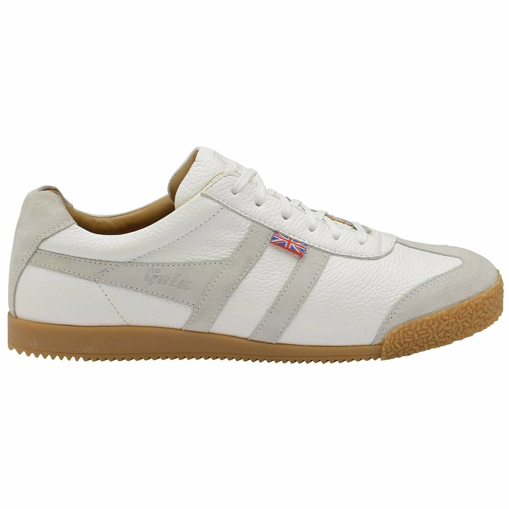 Gola Made in England - 1905 Harrier 317 Men Sneakers White / White | LOMTRU947