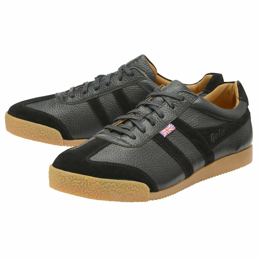 Gola Made in England - 1905 Harrier 317 Men Sneakers Black / Black | PLOYUS265