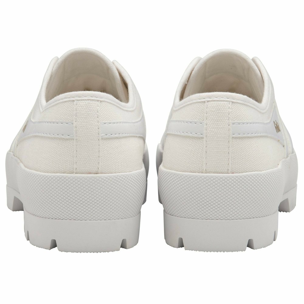 Gola Vegan Classics Coaster Peak Women Sneakers White / White / White | WTFGCK812