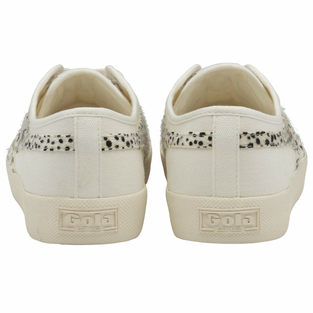 Gola Vegan Classics Coaster Safari Women Sneakers White | EKSZLB968