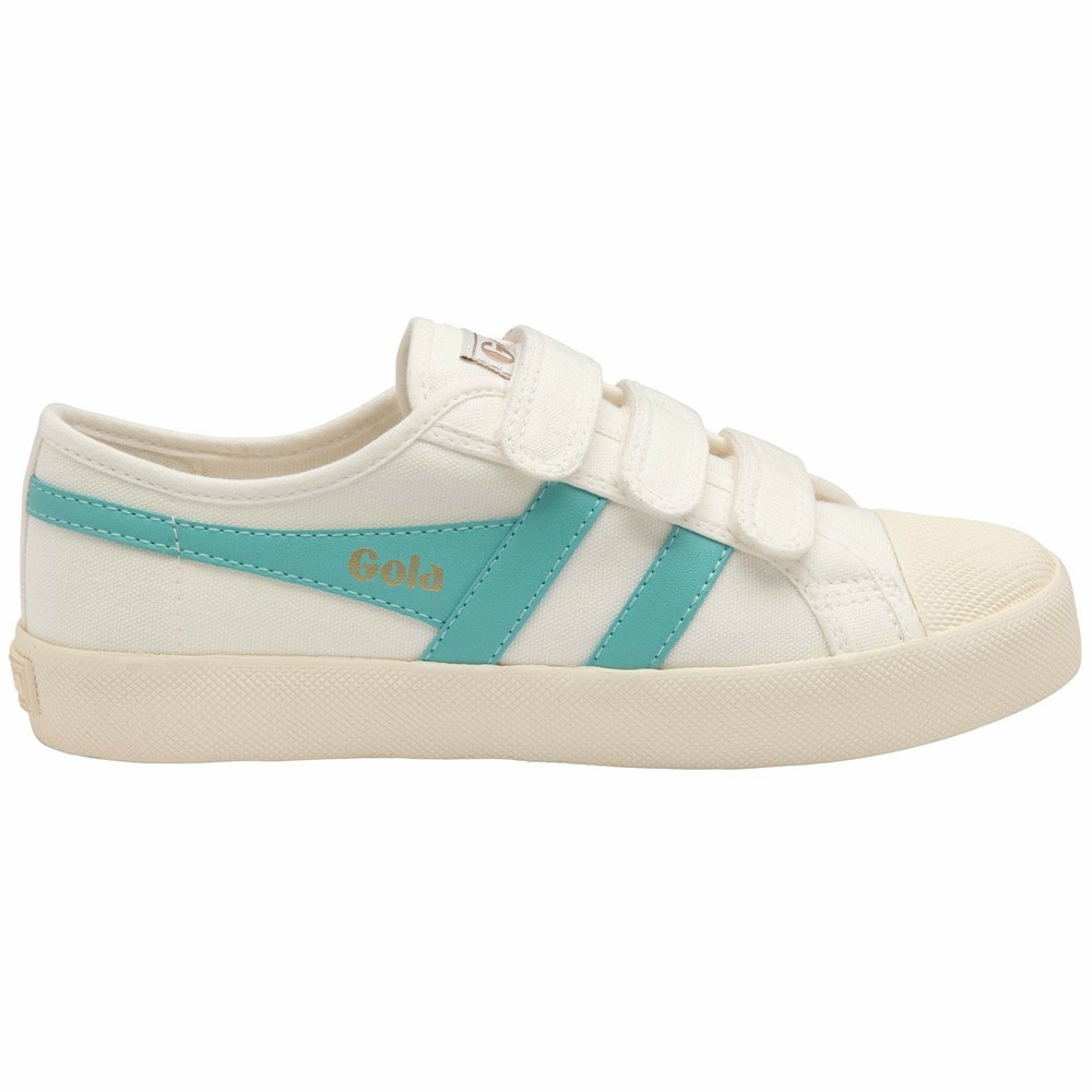 Gola Vegan Classics Coaster Strap Women Sneakers White | NSIYJV150