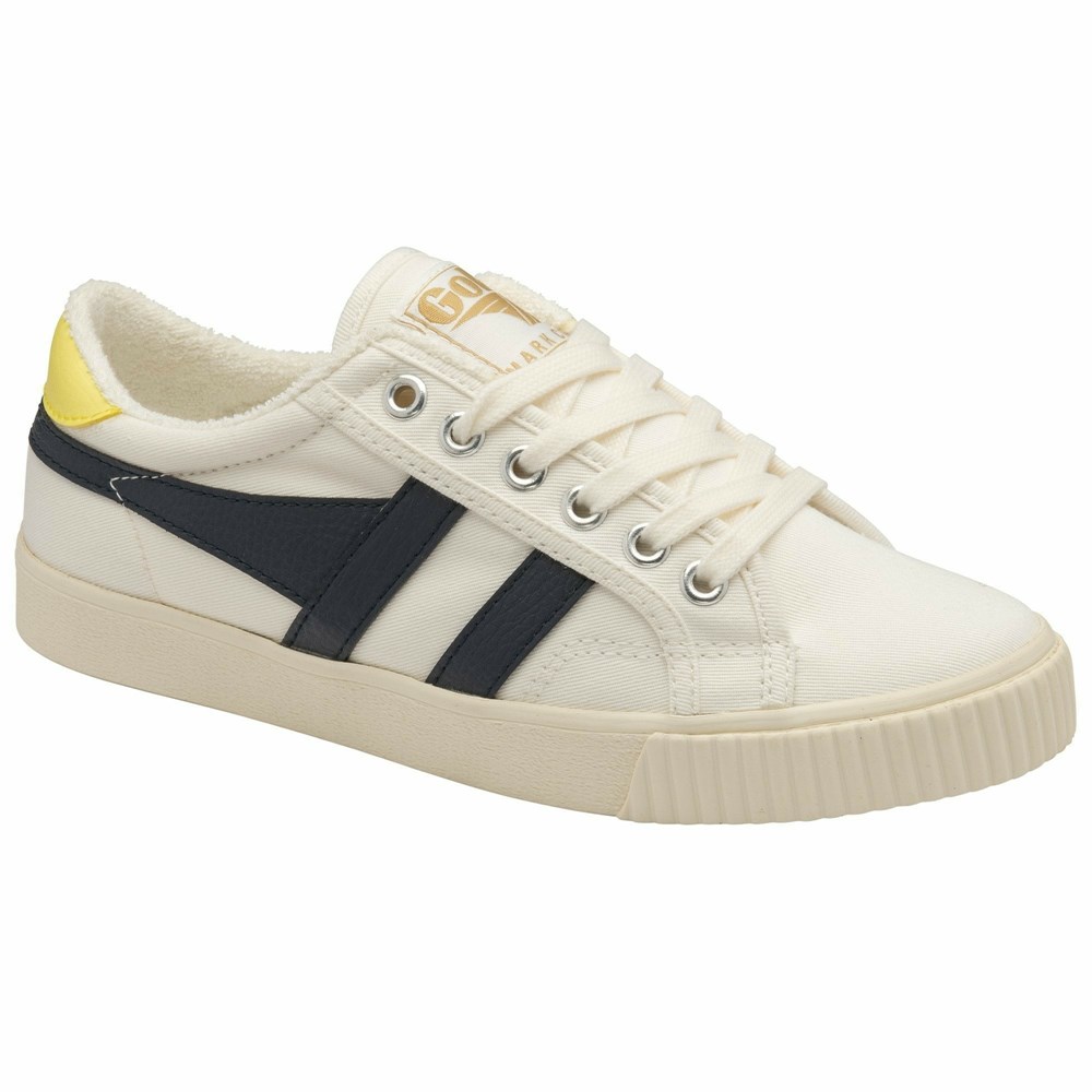 Gola Vegan Classics Tennis Mark Cox Women Sneakers White / Navy | QJZMPW914