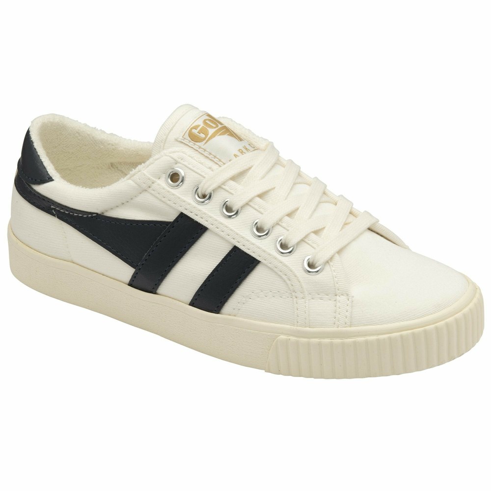 Gola Vegan Classics Tennis Mark Cox Women Sneakers White / Navy | DOBHVY756