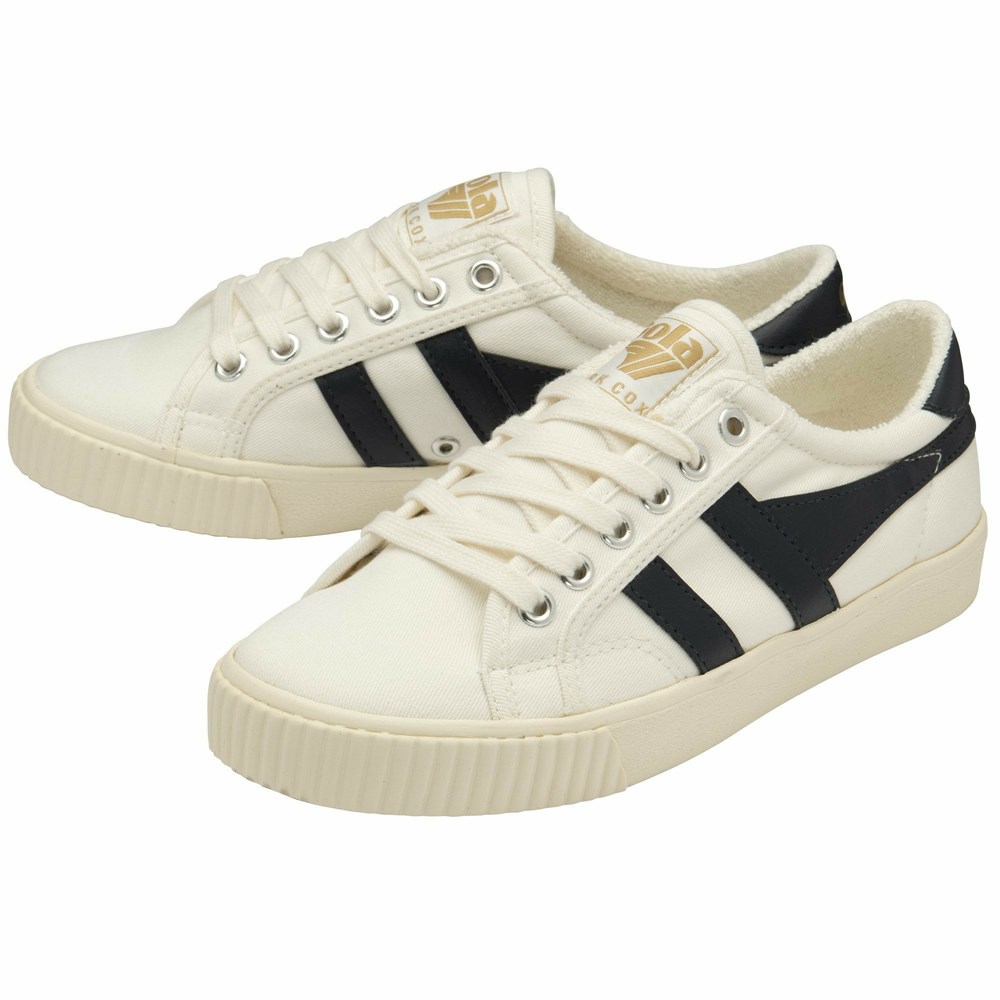 Gola Vegan Classics Tennis Mark Cox Women Sneakers White / Navy | DOBHVY756