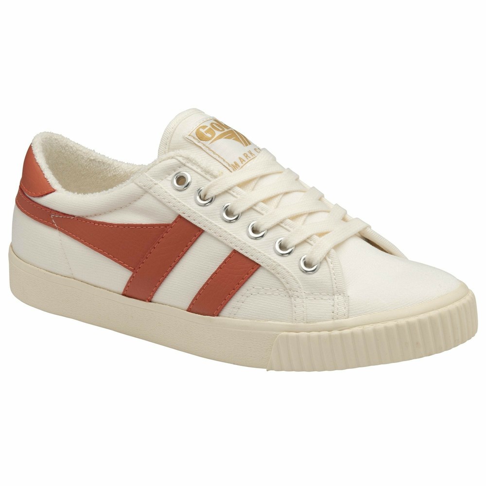 Gola Vegan Classics Tennis Mark Cox Women Sneakers White / Coral | GPRCOL280