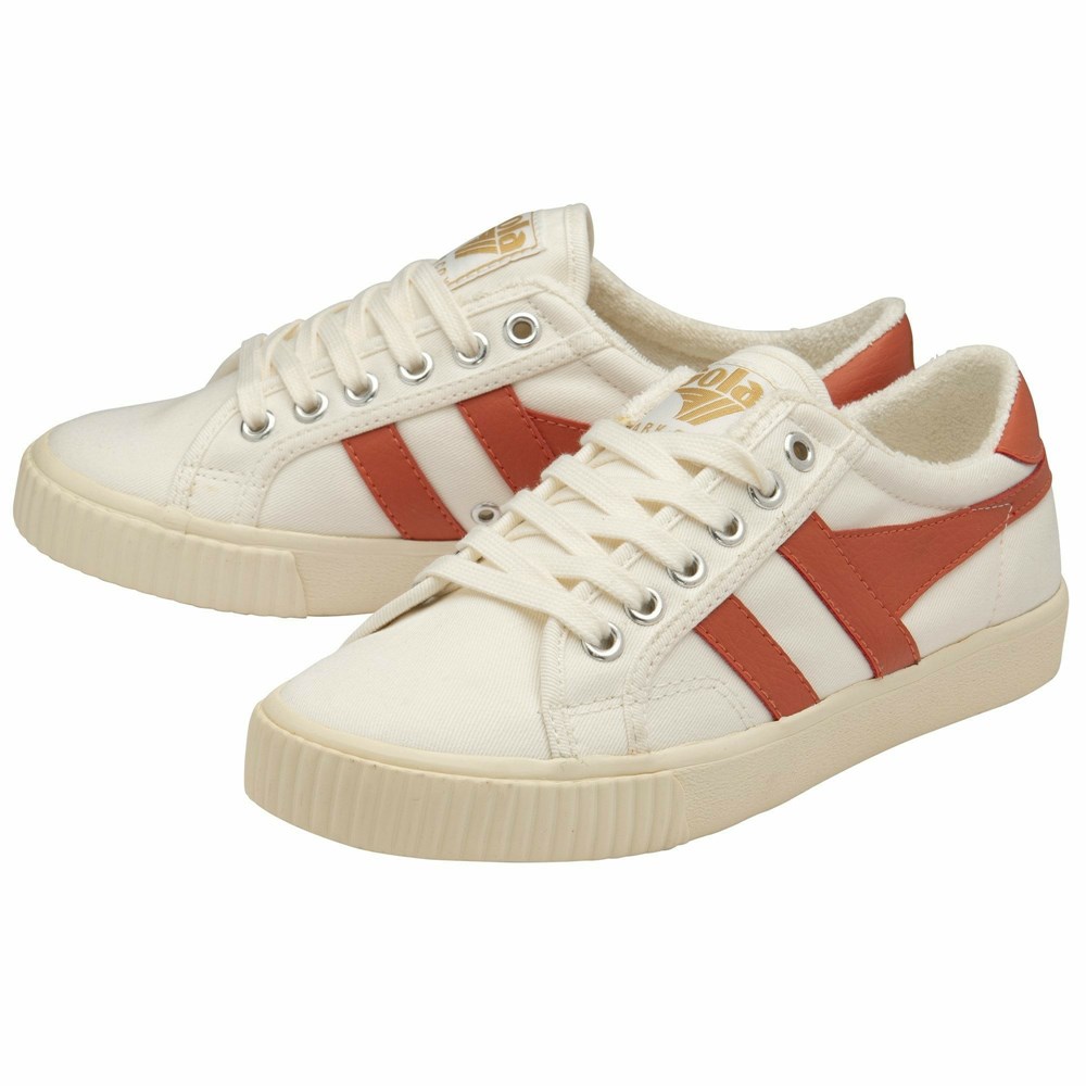 Gola Vegan Classics Tennis Mark Cox Women Sneakers White / Coral | GPRCOL280