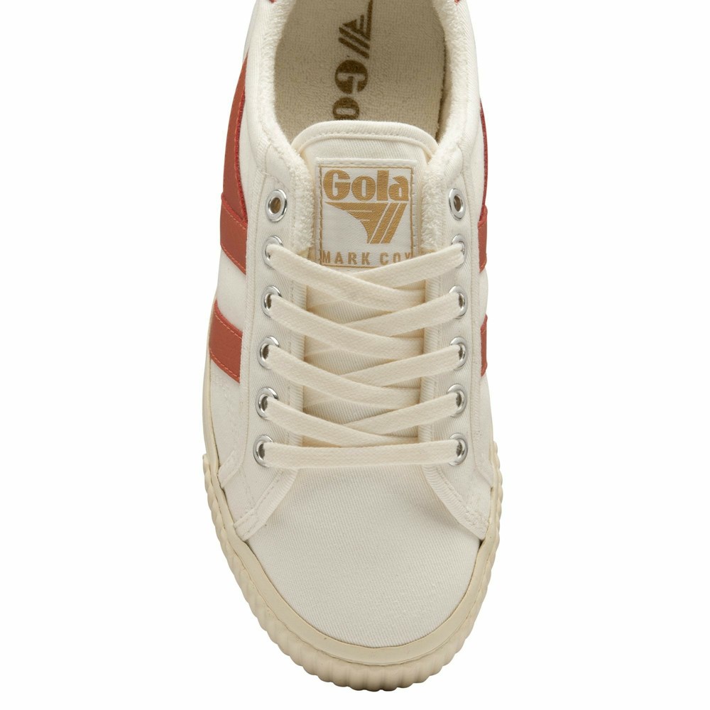 Gola Vegan Classics Tennis Mark Cox Women Sneakers White / Coral | GPRCOL280