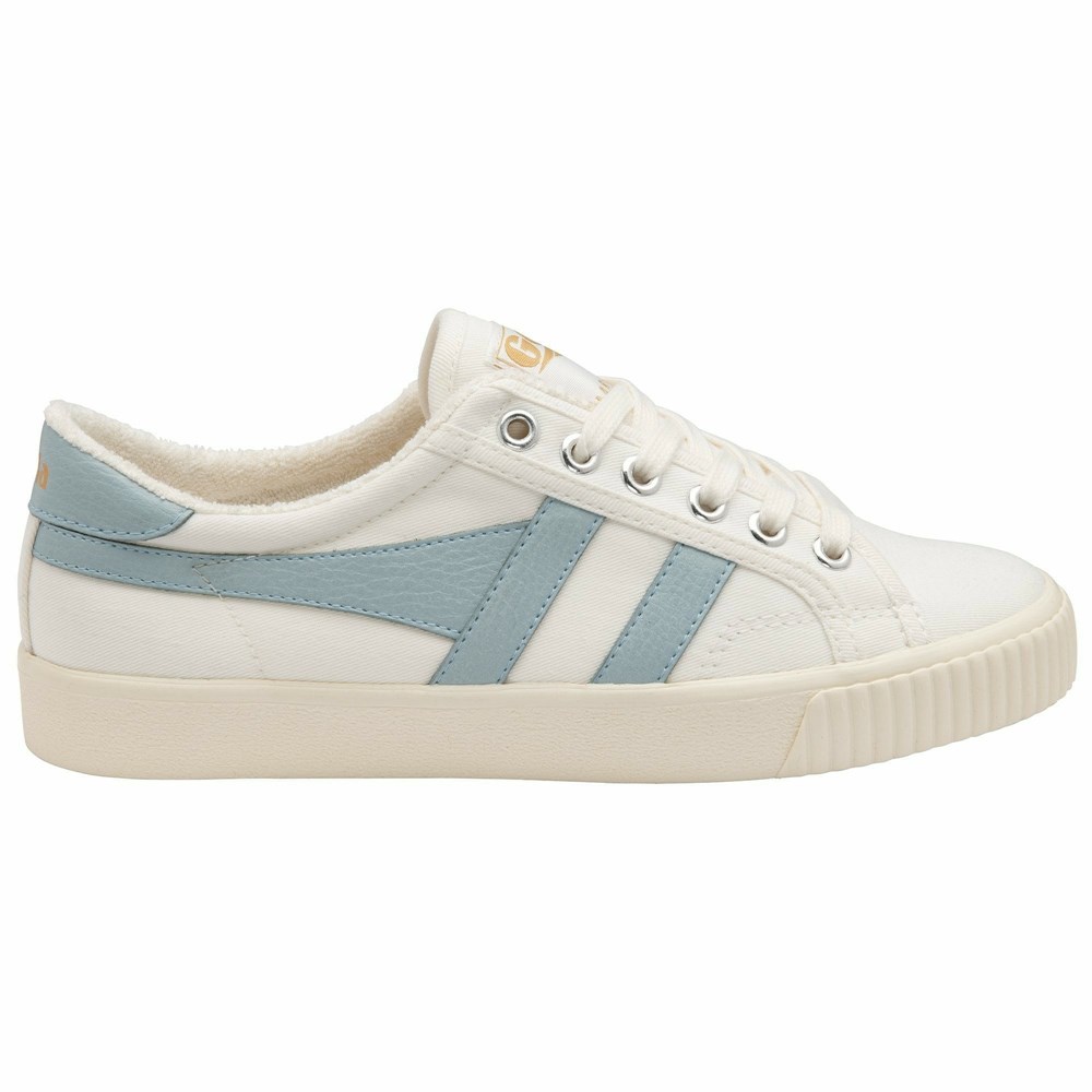 Gola Vegan Classics Tennis Mark Cox Women Sneakers White / Blue | CIYXLR243