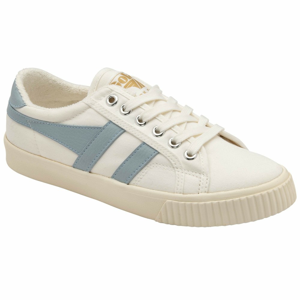 Gola Vegan Classics Tennis Mark Cox Women Sneakers White / Blue | CIYXLR243