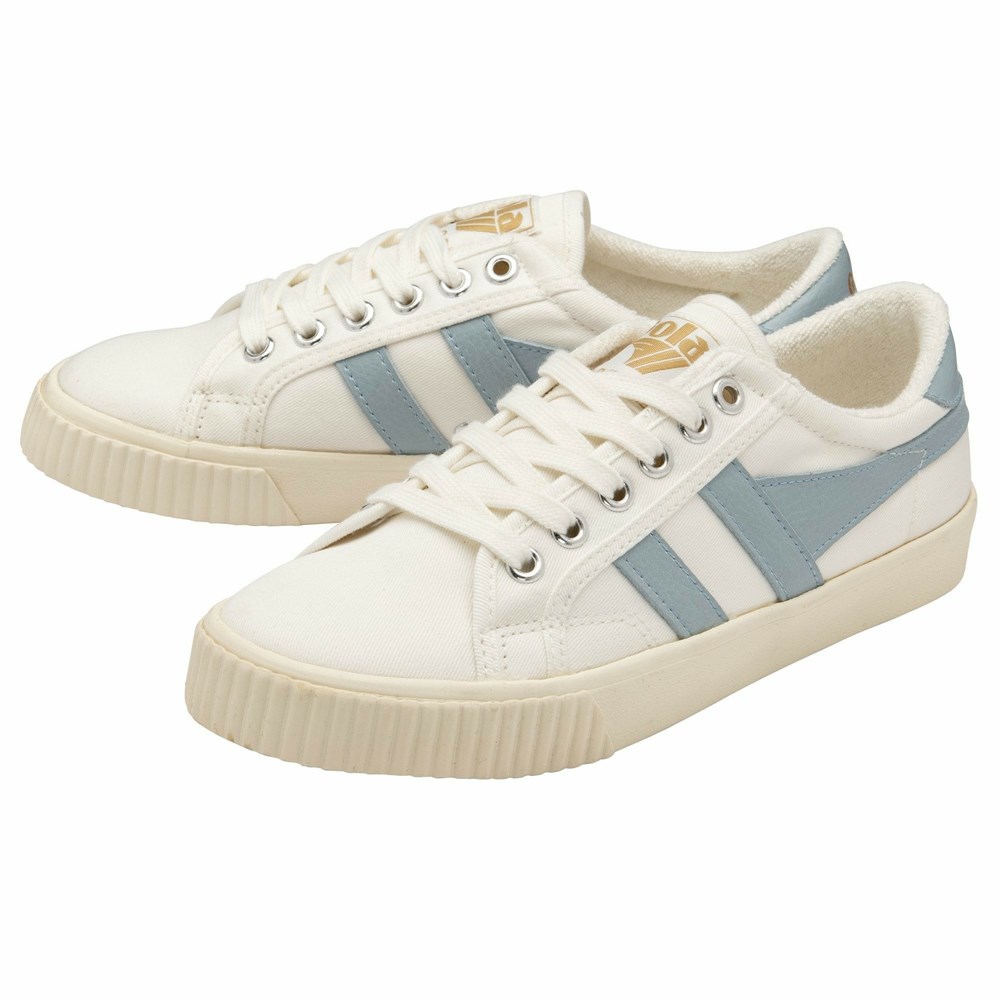 Gola Vegan Classics Tennis Mark Cox Women Sneakers White / Blue | CIYXLR243