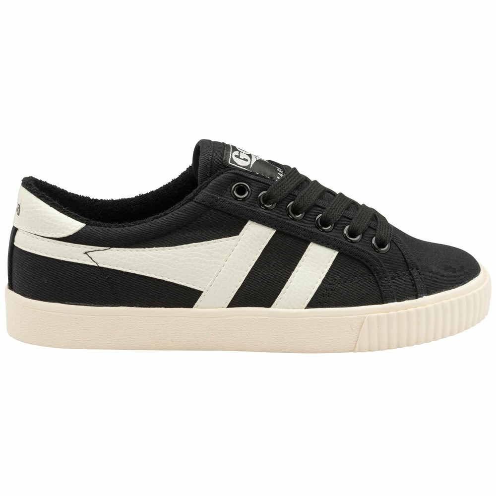 Gola Vegan Classics Tennis Mark Cox Women Sneakers Black / White | AMNOPT820