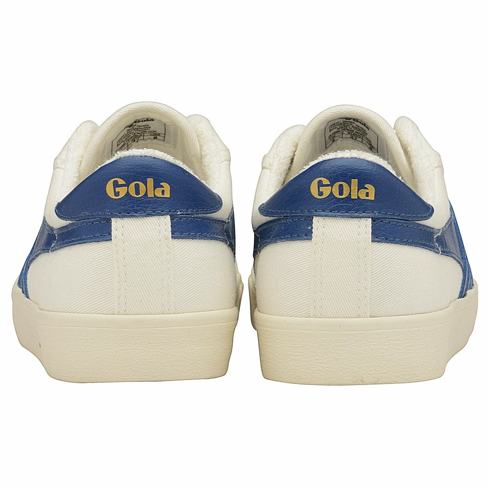 Gola Vegan Classics Tennis Mark Cox Women Sneakers White / Blue | WRHYKN958